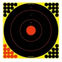 BIRCHWOOD CASEY Shoot-N-C 17.25in Bulls-Eye Targets, 100-Pack (34170) - Birchwood Casey