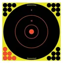BIRCHWOOD CASEY Shoot-N-C 12in Bulls-Eye Targets, 50-Pack (34050) - Birchwood Casey