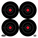 BIRCHWOOD CASEY Dirty Bird 6in Bulls-Eye Targets, 100-Pack (35570) - Birchwood Casey