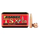 BARNES TSX .30 Caliber .308 Dia 168Gr TSX Boat Tail 50/Box Rifle Bullets (30351) - Barnes