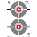 BIRCHWOOD CASEY Eze-Scorer 12x18in Double Bull's-Eye Target, 100-Pack (37061) - Birchwood Casey
