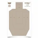 BIRCHWOOD CASEY Eze-Scorer 12x18in BC IPSC Practice Target, 100-Pack (37018) - Birchwood Casey