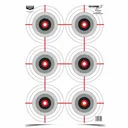 BIRCHWOOD CASEY Eze-Scorer 12x18in Multiple Bull's-Eye Target, 100-Pack (37063) - Birchwood Casey