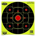 BIRCHWOOD CASEY Dirty Bird 12in Yellow Bull's-Eye Target, 25-Pack (35925) - Birchwood Casey