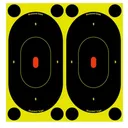 BIRCHWOOD CASEY Shoot-N-C 7in Oval Silhouette Targets, 60-Pack (34750) - Birchwood Casey