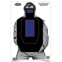 BIRCHWOOD CASEY Dirty Bird 12x18in Bad Guy IPSC Silhouette Targets, 8-Pack (35728) - Birchwood Casey