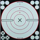 BIRCHWOOD CASEY Shoot-N-C 8in White/Black X-Bulls-Eye Targets, 6-Pack (34802) - Birchwood Casey