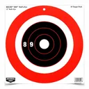 BIRCHWOOD CASEY Rigid 12in Bull's-Eye DH Target, 10-Pack (37211) - Birchwood Casey