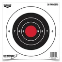 BIRCHWOOD CASEY Eze-Scorer 8in Bull's-Eye Target, 26-Pack (37826) - Birchwood Casey