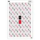 BIRCHWOOD CASEY Eze-Scorer 23x35in 52-Card Shoot-Up Paper Target, 100-Pack (37028) - Birchwood Casey