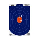 BIRCHWOOD CASEY Dirty Bird 12x18in Blue/Orange Oval Silhouette Targets, 50-Pack (35720) - Birchwood Casey