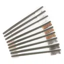 OTIS TECHNOLOGY All Purpose Nylon/Bronze/Stainless Steel Brushes, 9-Pack (316-BP) - Otis Technology