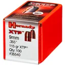HORNADY 9mm 115Gr XTP Hollow Point 100Rd Box Bullets (35540) - Hornady