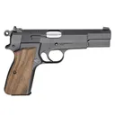 SPRINGFIELD ARMORY SA-35 9mm Luger 4.7in 15rd Matte Blued Pistol with Checkered Walnut Grip (HP9201) - Springfield Armory