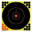 BIRCHWOOD CASEY Shoot-N-C 12in Bulls-Eye Targets, 100-Pack (34070) - Birchwood Casey