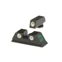 MAKO/MEPROLIGHT Green/Orange Night Sight Set For Glock 9/357 Sig/40/45 GAP (ML10224SUP O) - Meprolight