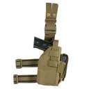NCSTAR Drop Leg Tan Universal Holster (CVDLHOL2954T) - NcSTAR
