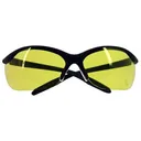 HOWARD LEIGHT Vapor II Uvex Black Frame With Amber Lens Glasses (R-01536) - Howard Leight