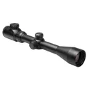 NCSTAR Shooter II Series 3-9x40 1in Black Anodized Riflescope with Dual Illuminated Red/Green Dot Reticle (SEEFB3940G) - Ncstar