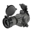 NCSTAR Tactical Urban Gray 1x35mm Red/Green/Blue Dot Reflex Sight with Cantilever Mount (DRGB135U) - Ncstar