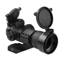 NCSTAR Tactical Black 1x35mm Red/Green/Blue Dot Reflex Sight with Cantilever Mount (DRGB135) - Ncstar