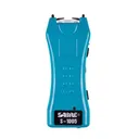 SABRE Blue Stun Gun Plus Flashlight with Belt Holster (S-1005-TQ) - Sabre