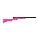 SAVAGE Rascal FLV-SR .22LR 16.125in 1rd Pink Left Hand Bolt-Action Rifle (13842) - Savage Arms