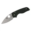 SPYDERCO Lil Native 2.45in G-10 Black Compression Lock Knife (C230GP) - Spyderco