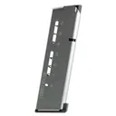 WILSON COMBAT 8rd Stainless Magazine with Lo-Profile Steel Base Pad for 1911 Elite Tactical Full-Size 45 ACP (500C) - Wilson Combat