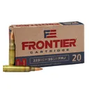 HORNADY Frontier 223 Rem 55gr FMJ 20/Box Rifle Ammo (FR100) - Hornady