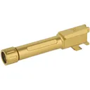 True Precision Barrel, 9MM, Gold Titanium Nitride, Threaded, Fits Springfield Armory Hellcat TP-SHCB-XTG - True Precision