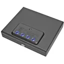 Bulldog Cases Safe, 11.5"x9.75"x2.5", Black, LED Digital Vault, Magnum Top Load, Security Cable Included BD4055L - Bulldog Cases