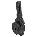 ProMag Magazine, 9MM, 50 Round Drum, Fits SCCY CPX-2, Polymer, Black DRM-A53 - Promag