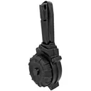 ProMag Magazine, 9MM, 50 Round Drum, Fits Sig Sauer P320, Polymer, Black DRM-A55 - Promag