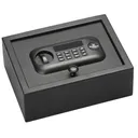 Bulldog Cases Pistol Vault, 12"X9"X4", Digital Lock, Standard Top Open Drawer Safe, Black BD1030 - Bulldog Cases