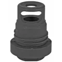 Yankee Hill Machine Co Mini QD Muzzle Brake, Black Finish, 1/2X28, Includes Shim Set YHM-3102-1MB-28A - Yankee Hill Machine