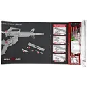 Real Avid Master Cleaning Station, AR15 Cleaning Kit, Deluxe Gun Mat With Set Of Cleaning Tools AVMCS-AR - Real Avid