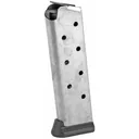 Ed Brown Magazine, 45ACP, 8 Rounds, Fits 1911, Includes Base Pad, Stainless, Silver 848 - Ed Brown