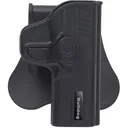 Bulldog Cases Rapid Release Polymer Holster, Fits Taurus PT111, Right Hand, Polymer, Black RR-TM - Bulldog Cases