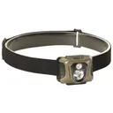 Streamlight Enduro Pro, Headlamp, Green C4 LED 200 Lumens, Three AAA Batteries, Coyote Brown Finish 61425 - Streamlight