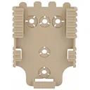 SAFARILAND Model 6004-22 Flat Dark Earth Brown QLS 22 Receiver Plate (6004-22-55) - Safariland