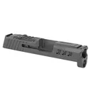 TRUE PRECISION Black DLC Slide with RMS Cut For Sig P365 (TP-P365S-BC-RMS) - True Precision