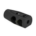 TIMBER CREEK OUTDOORS 223 Parkerized Black Heart Breaker Muzzle Brake (223-HB-BL-P) - Timber Creek Outdoors