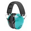 WALKER'S GAME EAR Dual Color Aqua Blue Passive Advanced Protection Muff (GWP-DCPM-LTL) - Walkers Game Ear