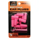 WALKER'S GAME EAR 7 Pairs Pink Foam Plugs with Black Aluminum Carry Canister (GWP-PLGCAN-PK) - Walkers Game Ear