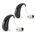 WALKER'S GAME EAR Rechargeable Ultra Ear BTE Hearing Enhancer, 2-Pack (GWP-RCHUE-2PK) - Walker's Game Ear
