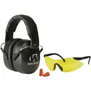 WALKER'S GAME EAR Ext Folding Range Muff/Glasses Plugs Combo (GWP-FM3GFP) - Walker's Game Ear