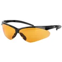 WALKER'S GAME EAR Crosshair Amber Sport Shooting Glasses (GWP-SGL-AMB) - Walkers Game Ear