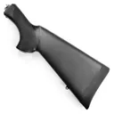 Hogue S8710 Overmold Shotgun Synthetic Matte Black Stock (8710) - Hogue