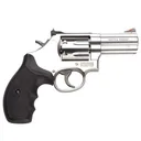 S&W 686 Plus 357 Mag,38 Special +P 3in 7rd Satin Stainless Revolver (164300) - Smith and Wesson